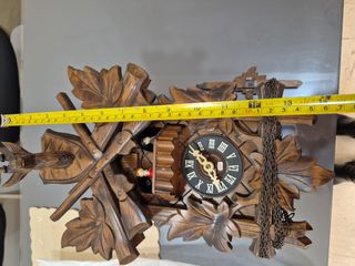 Orologio cucù in legno meccanico 