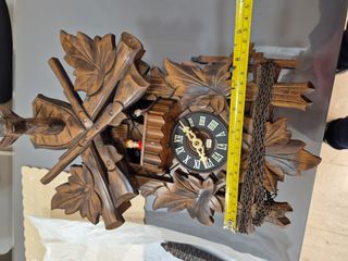 Orologio cucù in legno meccanico 