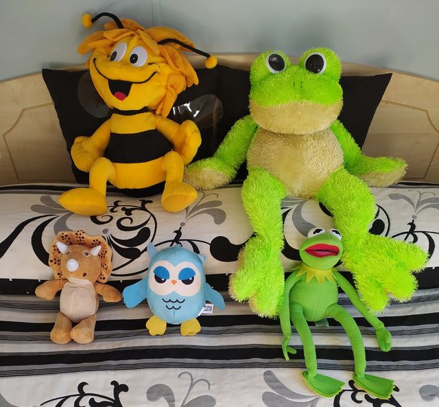 Vendo un set di animali di peluche