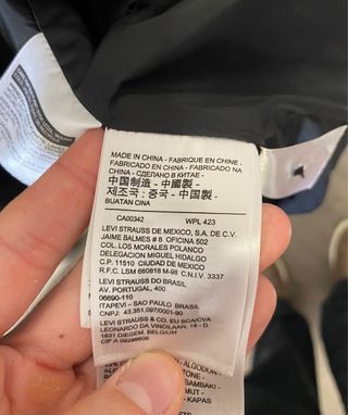 Parka/Abrigo con Levi’s