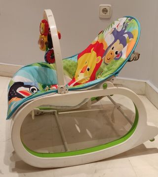 Hamaca Fisher Price creme conmigo