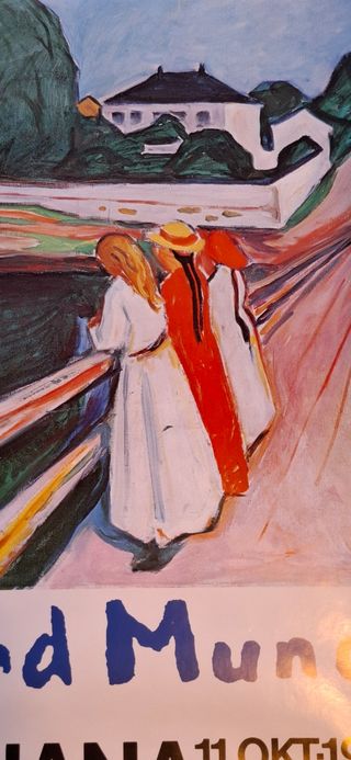 Manifesto Edvard Munch Louisiana 1975