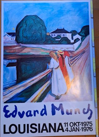 Manifesto Edvard Munch Louisiana 1975
