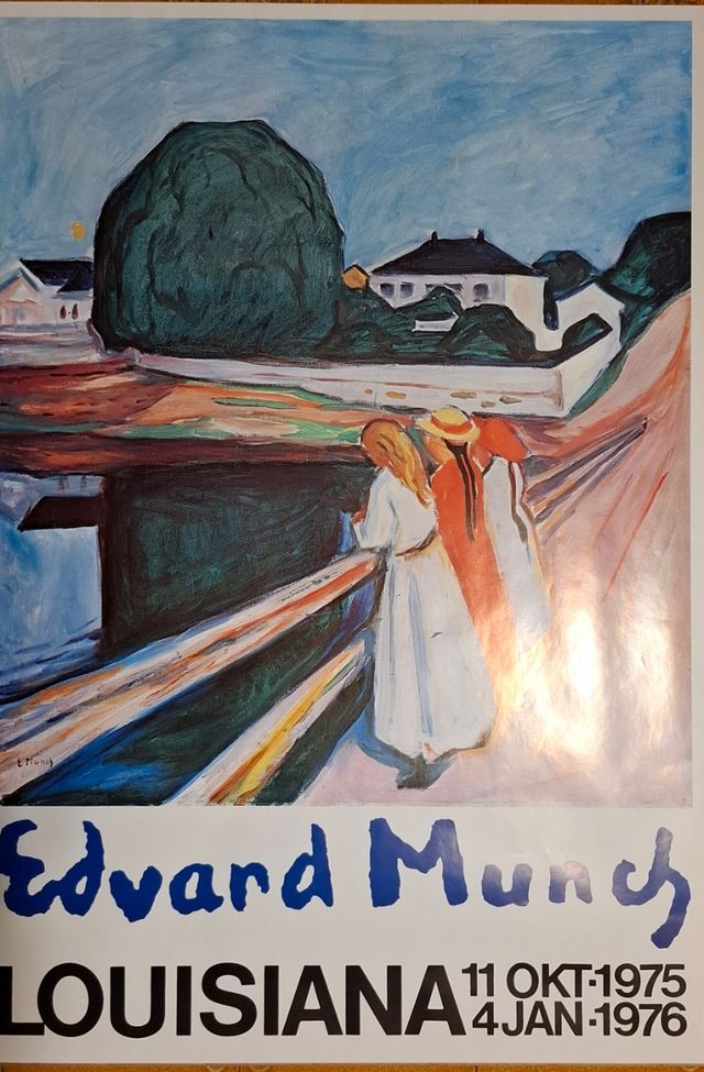 Manifesto Edvard Munch Louisiana 1975