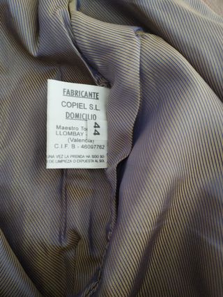 Pantalones de cuero de mujer