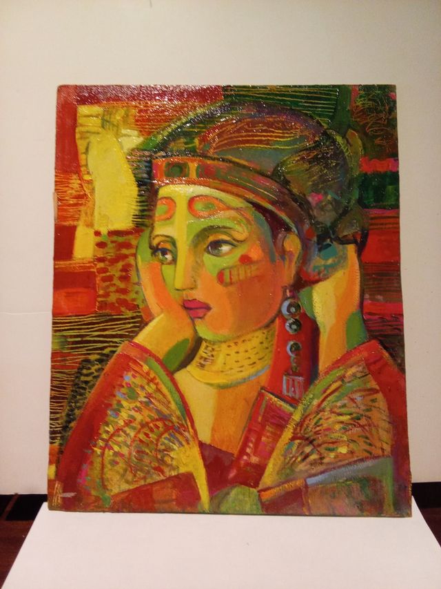 Pintura "madre primeriza"