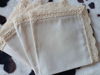Juego Mantel y Servilletas Artesanal 