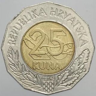 Croatia 25 Kuna 1997 g141
