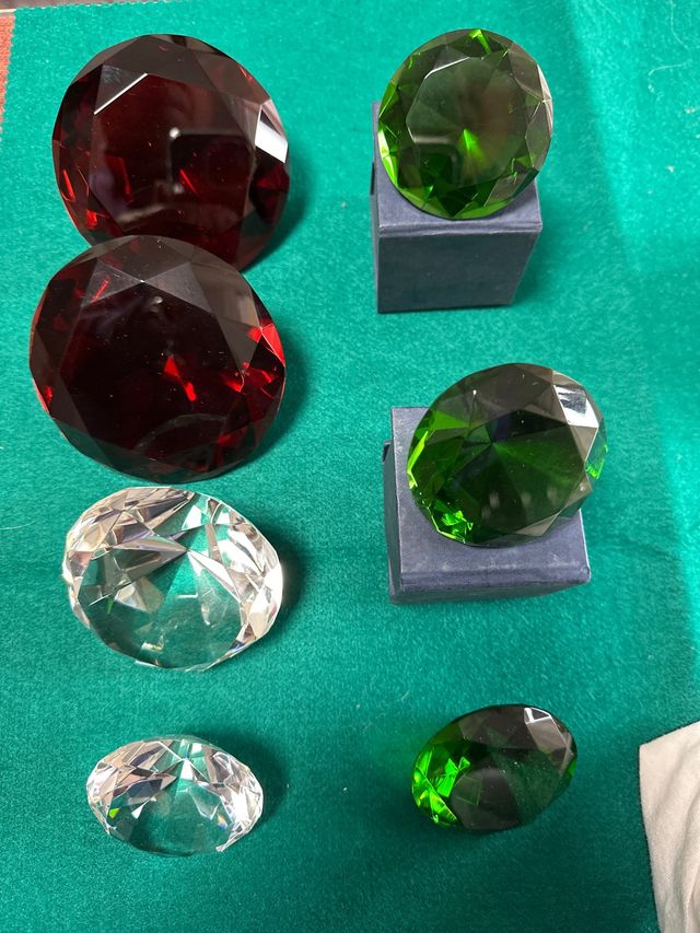 Lote diamantes de crital para decoracion