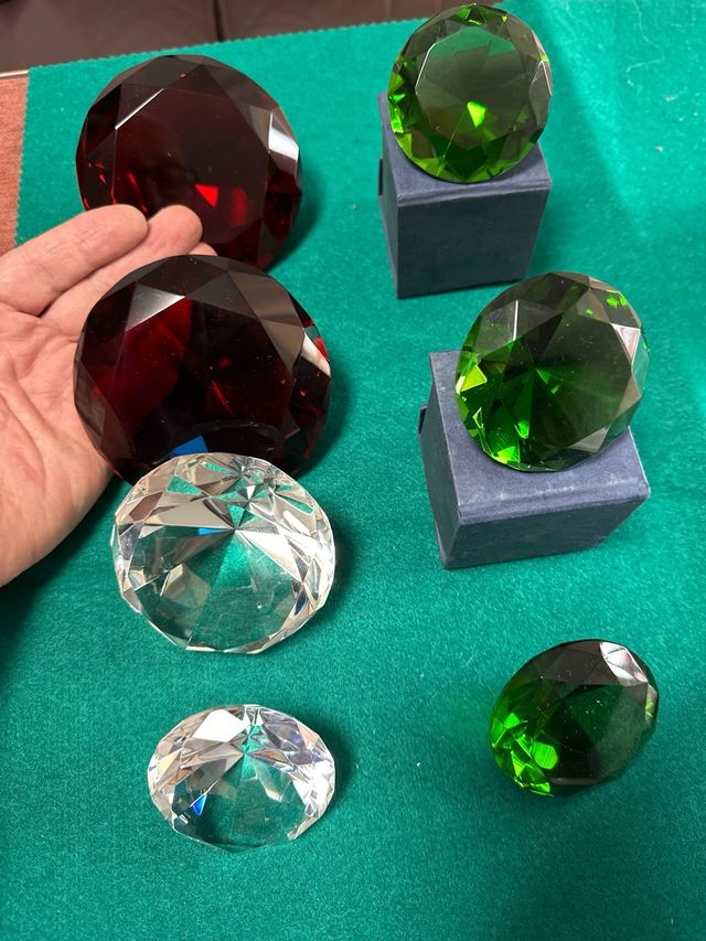 Lote diamantes de crital para decoracion