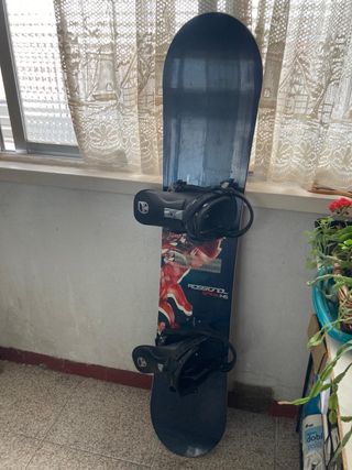 Tabla SNOW BURTON con funda y fijaciones bota