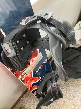 Tabla SNOW BURTON con funda y fijaciones bota