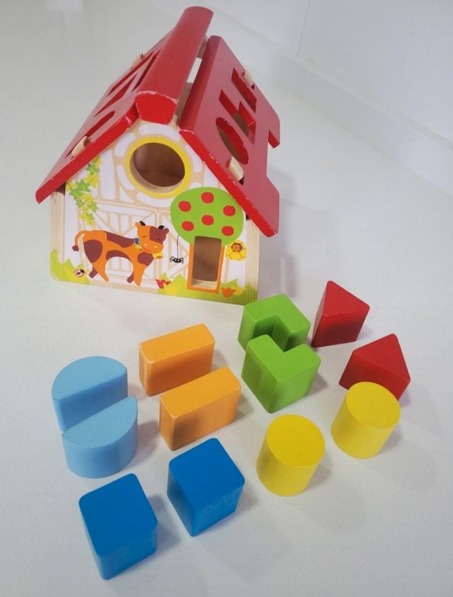 Casita Madera Bebé.