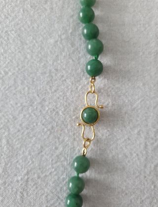 Collana in oro 750 e pietre naturali 