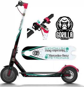 Vinilo Petronas para patinete Xiaomi