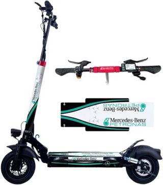 Vinilo Petronas para patinete Smartgyro