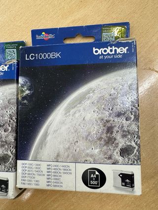 4cartuchos de tinta Brother