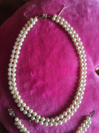 CONJUNTO PERLAS CULTIVADAS