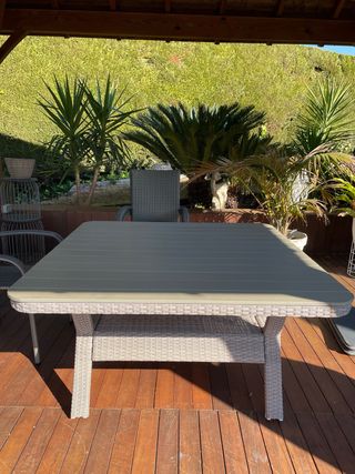 Mesa exterior terraza