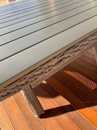 Mesa exterior terraza