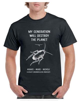 Camiseta Destroy the planet