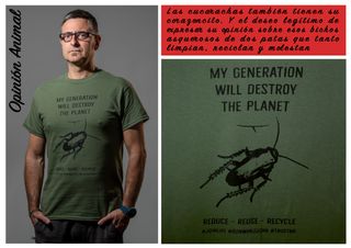Camiseta Destroy the planet