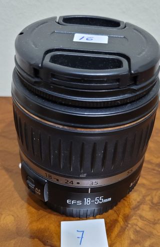 Objetivo Canon 18-55 EFS 3,5-5,6 macro