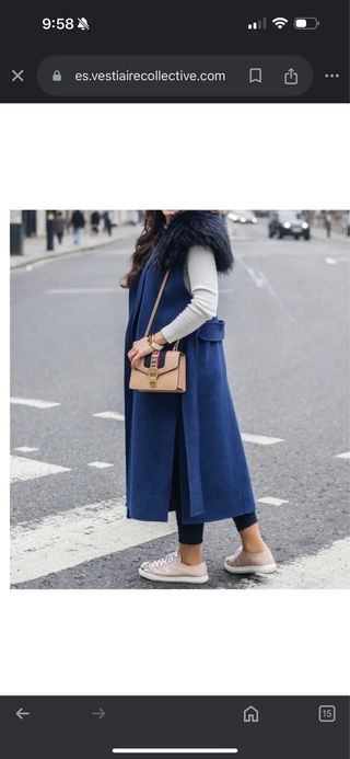 Abrigo sin mangas /coat  SANDRO