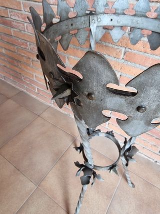 POLEA CON CABLE DE ACERO