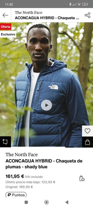 Chaqueta North Face nueva 