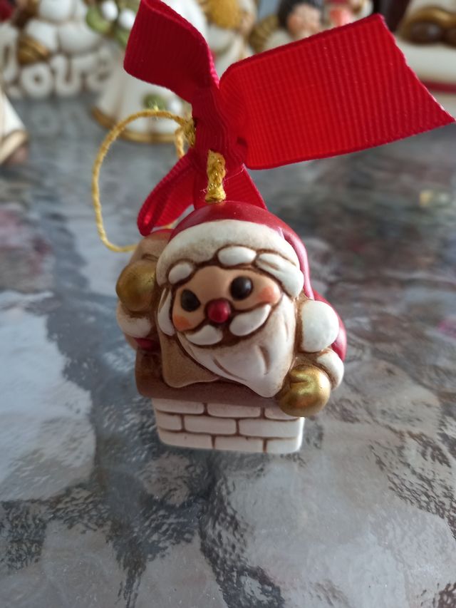 THUN Addobbo Babbo Natale nel camino