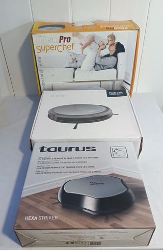 3 Robot Aspirador LEER para mantenimiento reparar