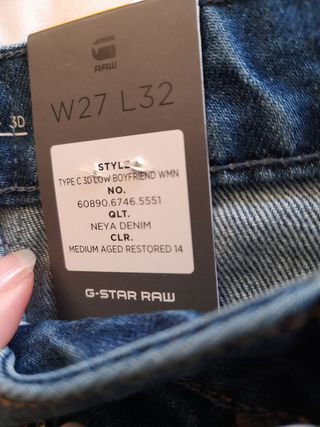 Pantalón G-Star Raw Type C 3D Low