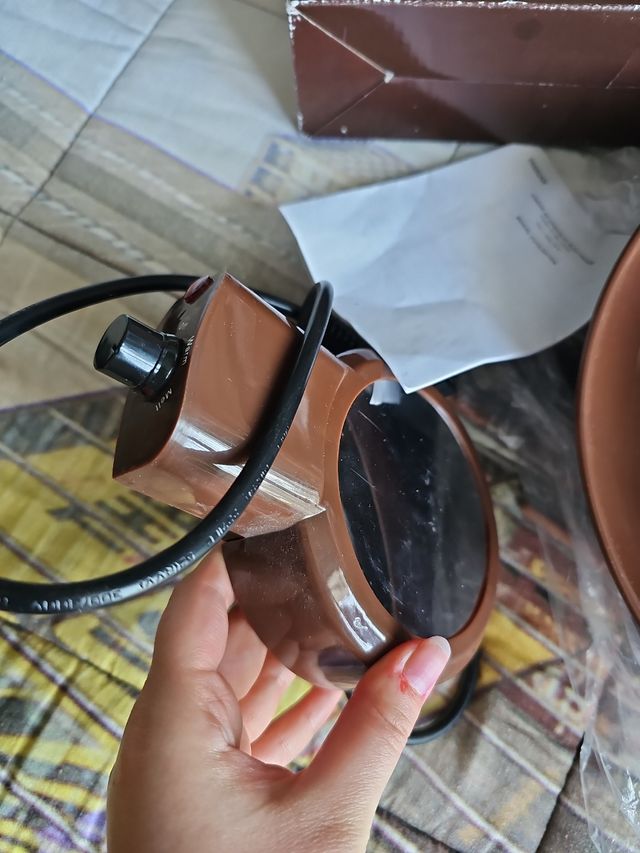 Macchina per il cioccolato e frutta