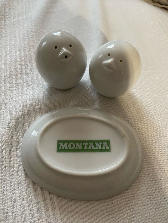 Set pepe e sale in porcellana bianca