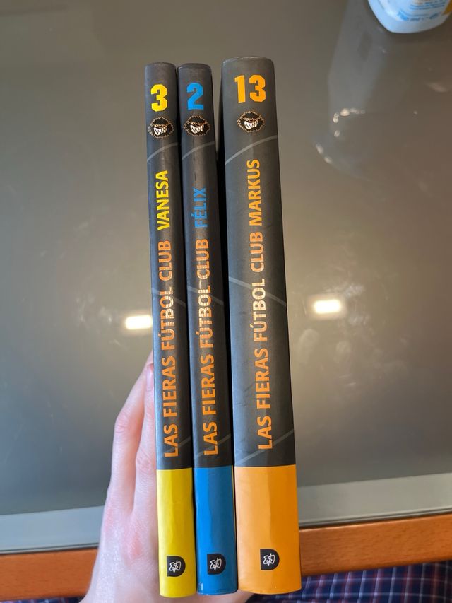 Las Fieras del Fútbol Club: libro 2 3 y 13