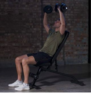Banco de pesas musculacion multifuncional adidas