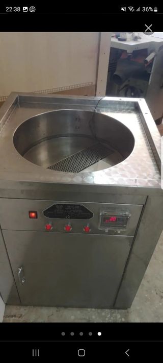 Freidora industrial eléctrica 