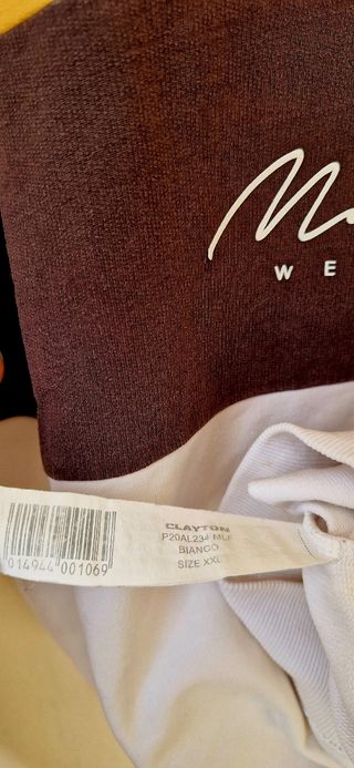 Felpa vintage uomo Clayton 