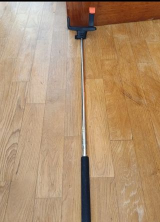 Palo selfie telescopico y trípode pa móvil o cámar