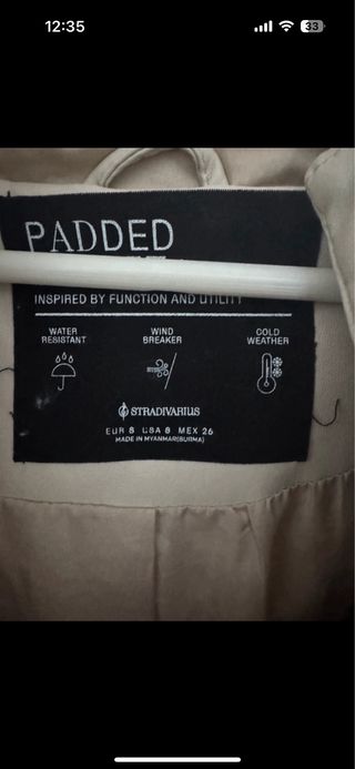 Cazadora gordita talla S como nueva