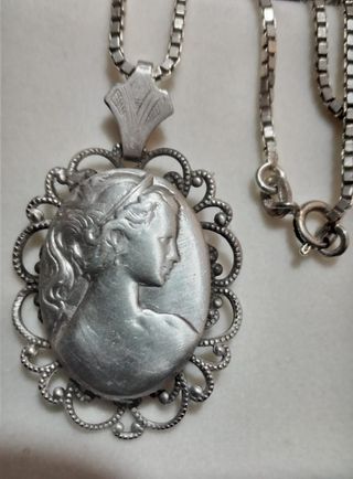 Collana vintage cameo