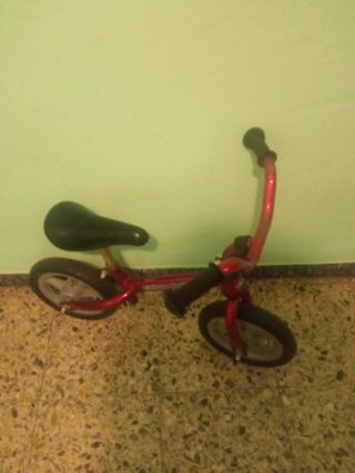 Bici sin pedales niño.a