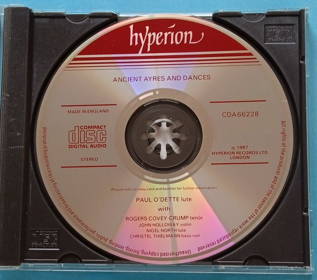 Música antigua: Dos CDs