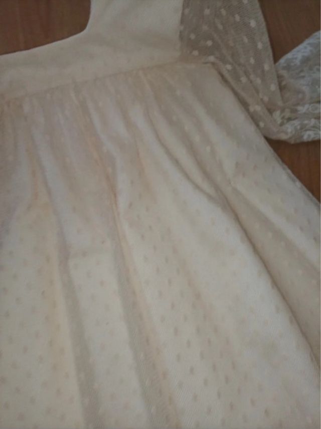 Vestido ceremonia plumeti