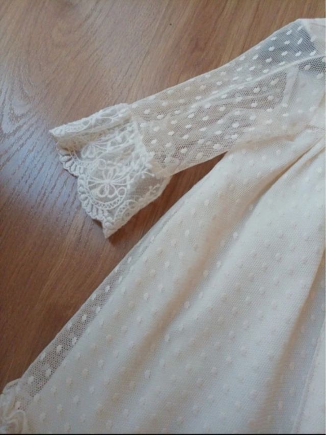 Vestido ceremonia plumeti