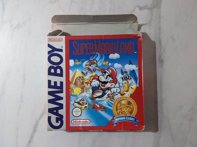 Caixa Super Mario Land Game Boy