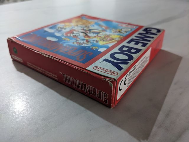 Caixa Super Mario Land Game Boy