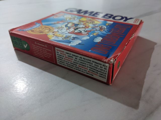 Caixa Super Mario Land Game Boy