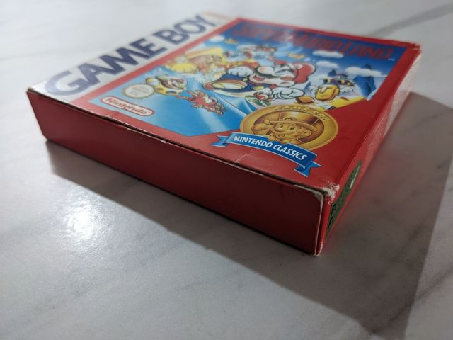 Caixa Super Mario Land Game Boy